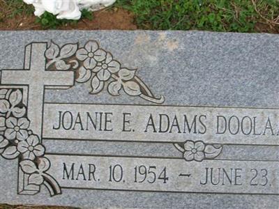 Joanie E Adams Doolaard on Sysoon