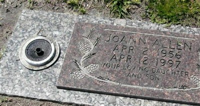 Joann Allen on Sysoon