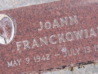 JoAnn Arnoldus Franckowiak on Sysoon