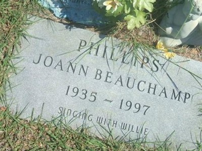JoAnn Beauchamp Phillips on Sysoon