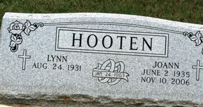 Joann Hooten on Sysoon