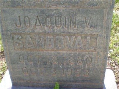Joaquin V Sandoval on Sysoon