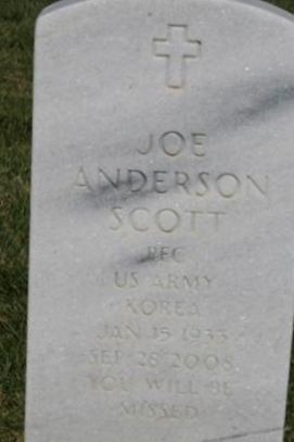 Joe Anderson Scott on Sysoon