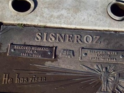 Joe Anselmo Sisneroz on Sysoon