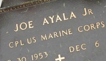 Joe Ayala, Jr on Sysoon