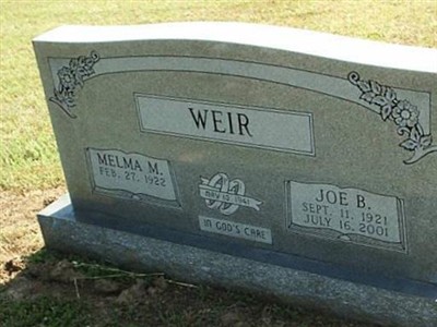 Joe B. Weir on Sysoon