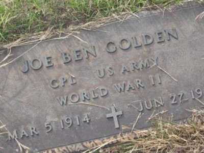 Joe Ben Golden on Sysoon