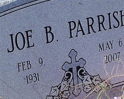 Joe Benjamin Parrish on Sysoon