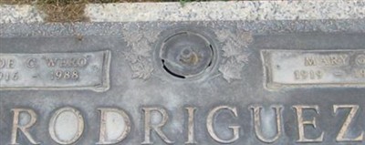 Joe C. "Wero" Rodriguez on Sysoon