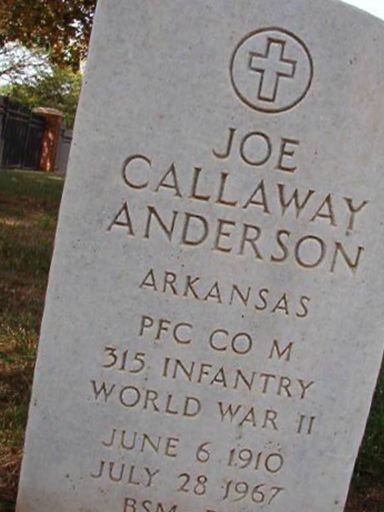 Joe Callaway Anderson on Sysoon