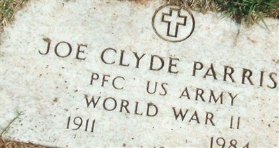 Joe Clyde Parrish on Sysoon