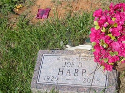 Joe D. Harp on Sysoon