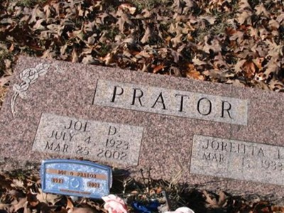 Joe D. Prator on Sysoon