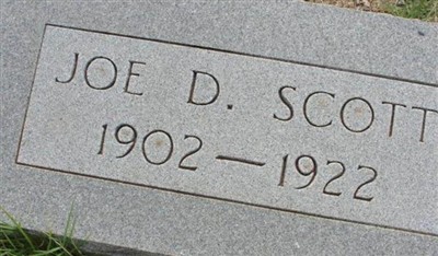 Joe D. Scott on Sysoon