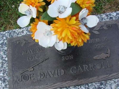 Joe David Carroll, II on Sysoon