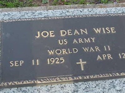 Joe Dean Wise on Sysoon