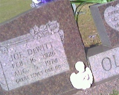 Joe DeWitt Olden, Sr on Sysoon
