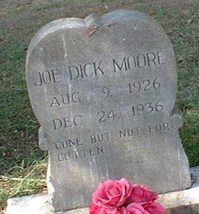 Joe Dick Moore on Sysoon
