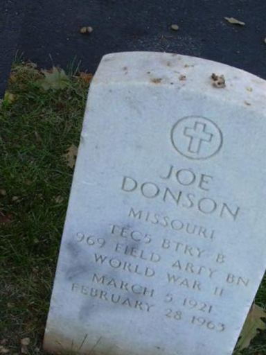 Joe Donson on Sysoon