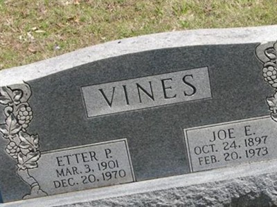 Joe E. Vines on Sysoon