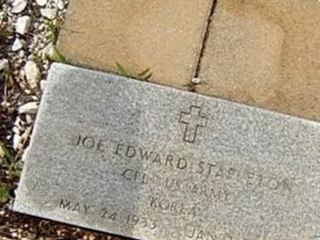 Joe Edward Stapleton on Sysoon