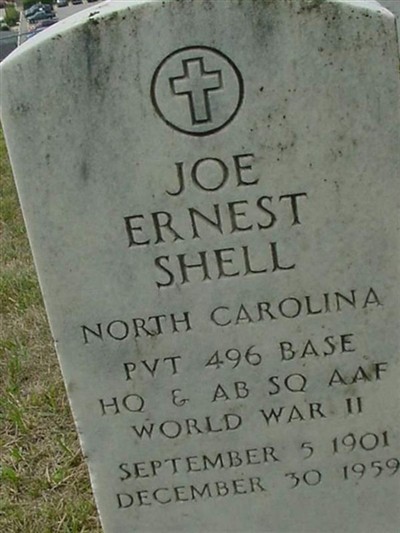 Joe Ernest Shell on Sysoon