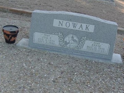 Joe F Nowak on Sysoon
