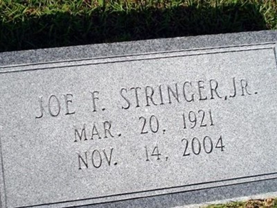 Joe F. Stringer, Jr on Sysoon