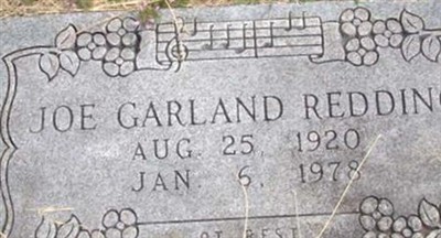 Joe Garland Redding on Sysoon