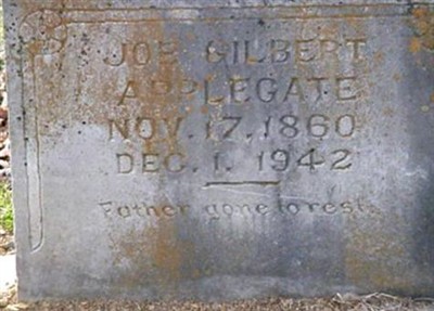 Joe Gilbert Applegate on Sysoon