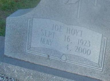 Joe Hoyt Cooper on Sysoon