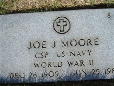 Joe J. Moore on Sysoon