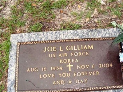 Joe L. Gilliam on Sysoon