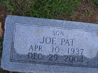 Joe Pat Swift on Sysoon