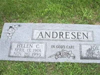 Joe W Andresen on Sysoon