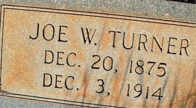 Joe W Turner on Sysoon