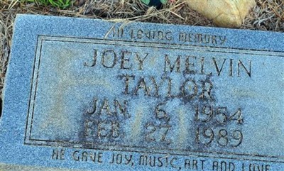 Joey Melvin Taylor on Sysoon