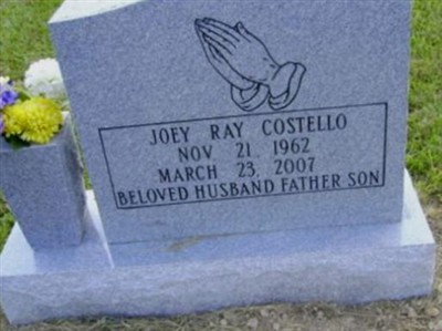 Joey Ray Costello on Sysoon