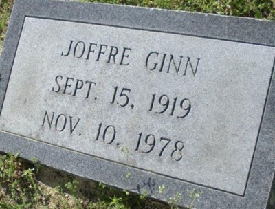 Joffre Ginn on Sysoon