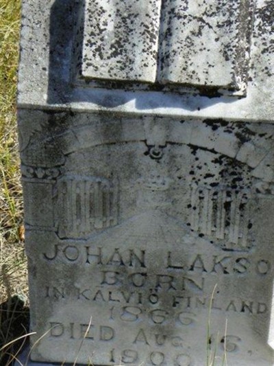 Johan Lakso on Sysoon