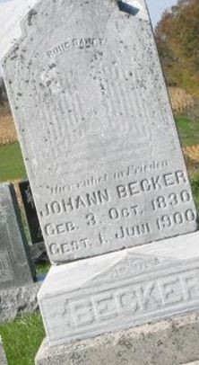 Johann Becker on Sysoon