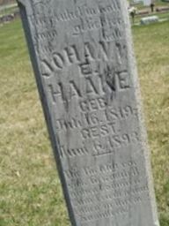 Johann E Haake on Sysoon