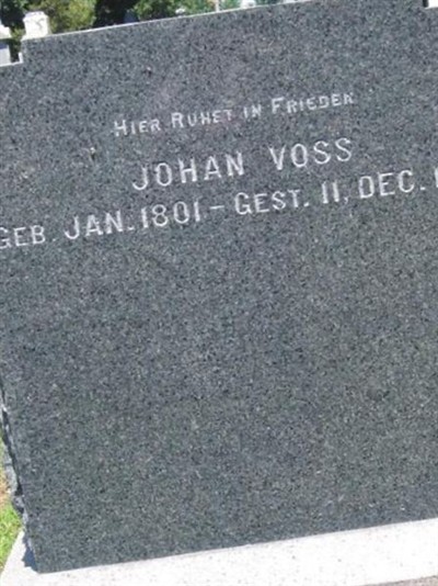 Johann Voss on Sysoon