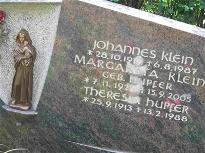 Johannes Klein on Sysoon