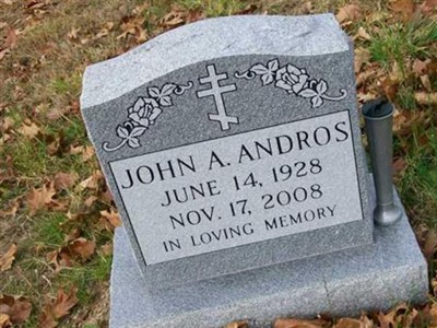 John A. Andros on Sysoon