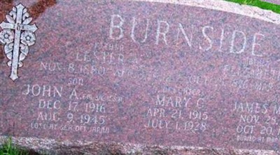 John A Burnside on Sysoon