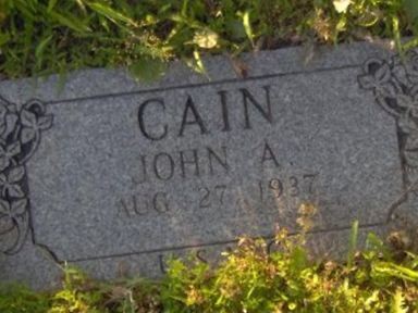John A. Cain on Sysoon