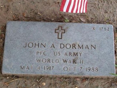 John A Dorman on Sysoon