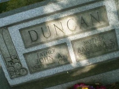 John A. Duncan on Sysoon