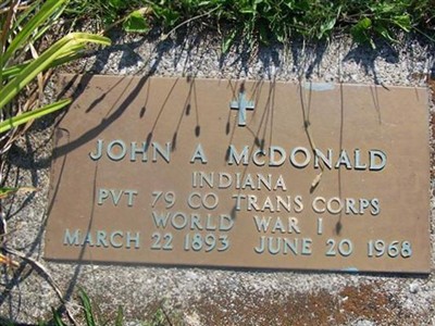 John A. McDonald on Sysoon